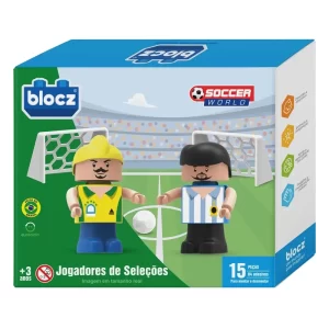 8337 - Jogadores de Seleções (15 peças)