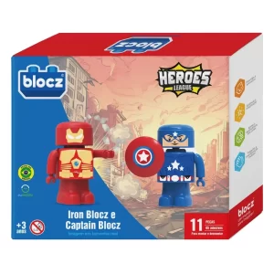 8341 - Iron Blocz e Captain Blocz (11 peças)