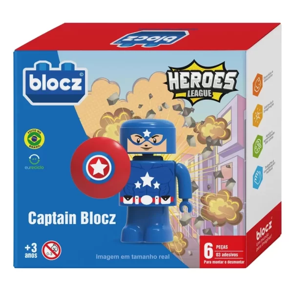8357 - Captain Blocz (6 peças)
