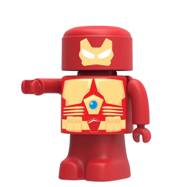 8359 - Boneco Iron Blocz (5 peças) - Image 2