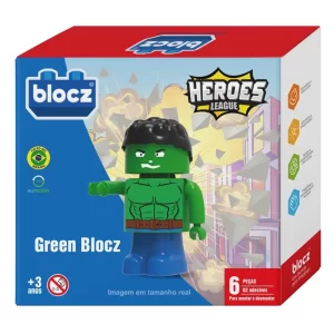 8360 - Boneco Green Blocz (6 peças)