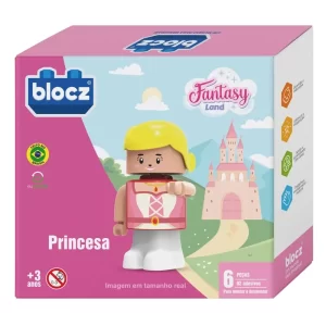 8362  - Boneco Princesa (6 peças)