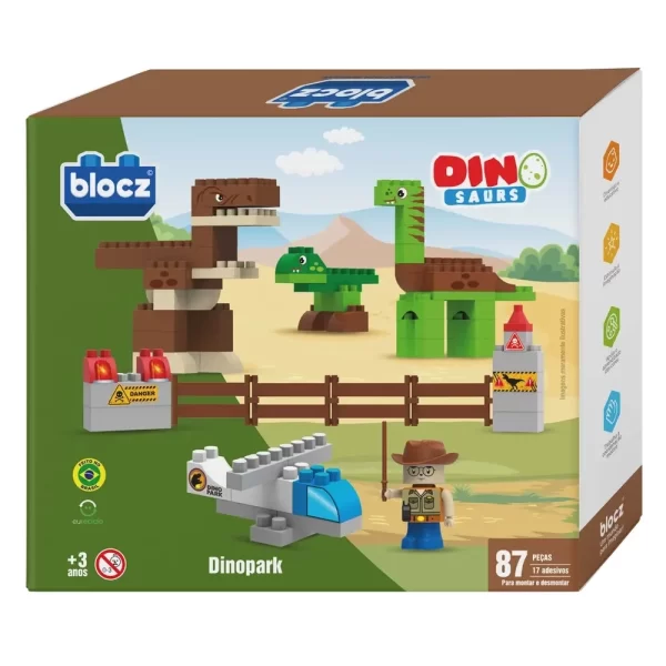 8457 - Dinopark (87 peças)