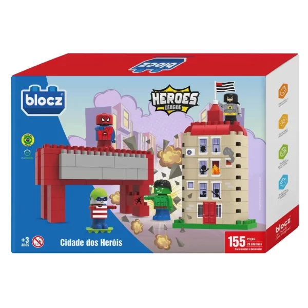 8462 - Cidade dos Heróis (155 peças)