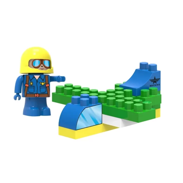 8468 - Piloto e Avião (17 peças) - Image 2