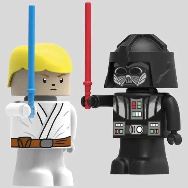 8472 - Dupla Dark e Light Warrior (14 peças) - Image 2